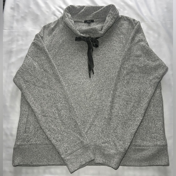 RAILS Faith Melange Grey Long Sleeve Pullover Sweatshirt Women’s, Size M - Picture 7 of 11